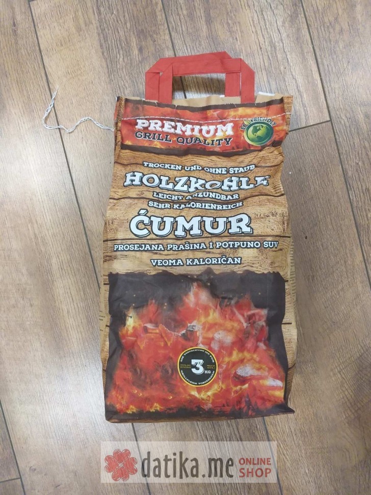PREMIUM GRILL Briketi ćumura ekološki 2kg Premium Grill