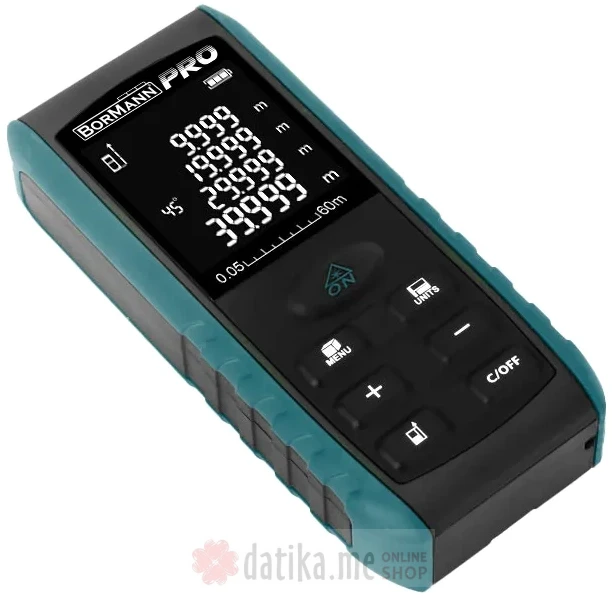  Daljinomjer laserski akumulatirski 60m Bormann BDM6600