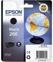 Epson INK JET Br. 266, (Black), 5.8ml - za WorkForce WF-100W