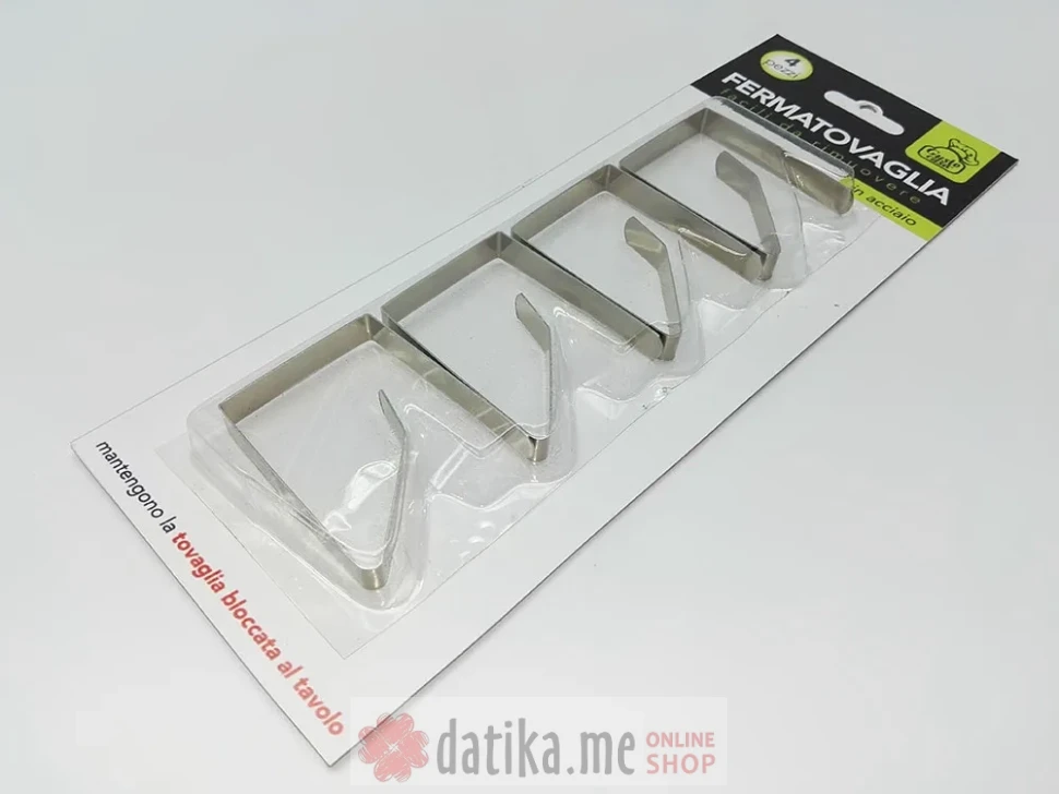 DRZACI ZA STOLNJAK INOX 4 KOM