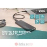 Digitus DA-71115 Externo kuciste m.2 SATA - USB Type-C в Черногории