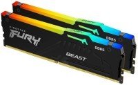 Kingston Fury Beast RGB DIMM DDR5 64GB (2x32GB kit) 6000MT/s, KF560C40BBAK2-64 