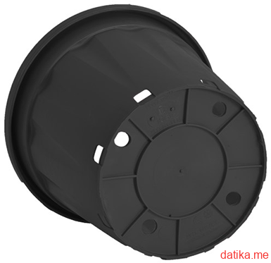 IDel Etna Saksija plastična 65/60x48cm/110L Black in Podgorica Montenegro
