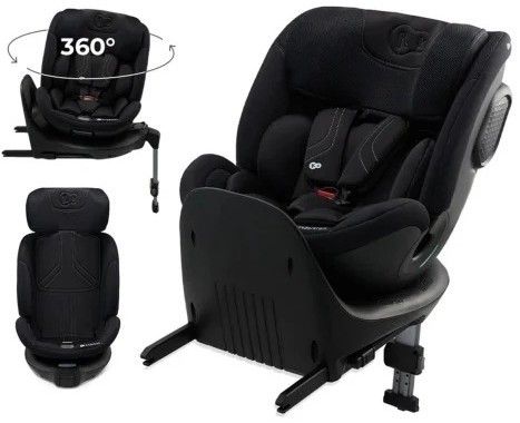 KINDERKRAFT AUTOSJEDIŠTE XRIDER 2 i-size 40-150cm BLACK