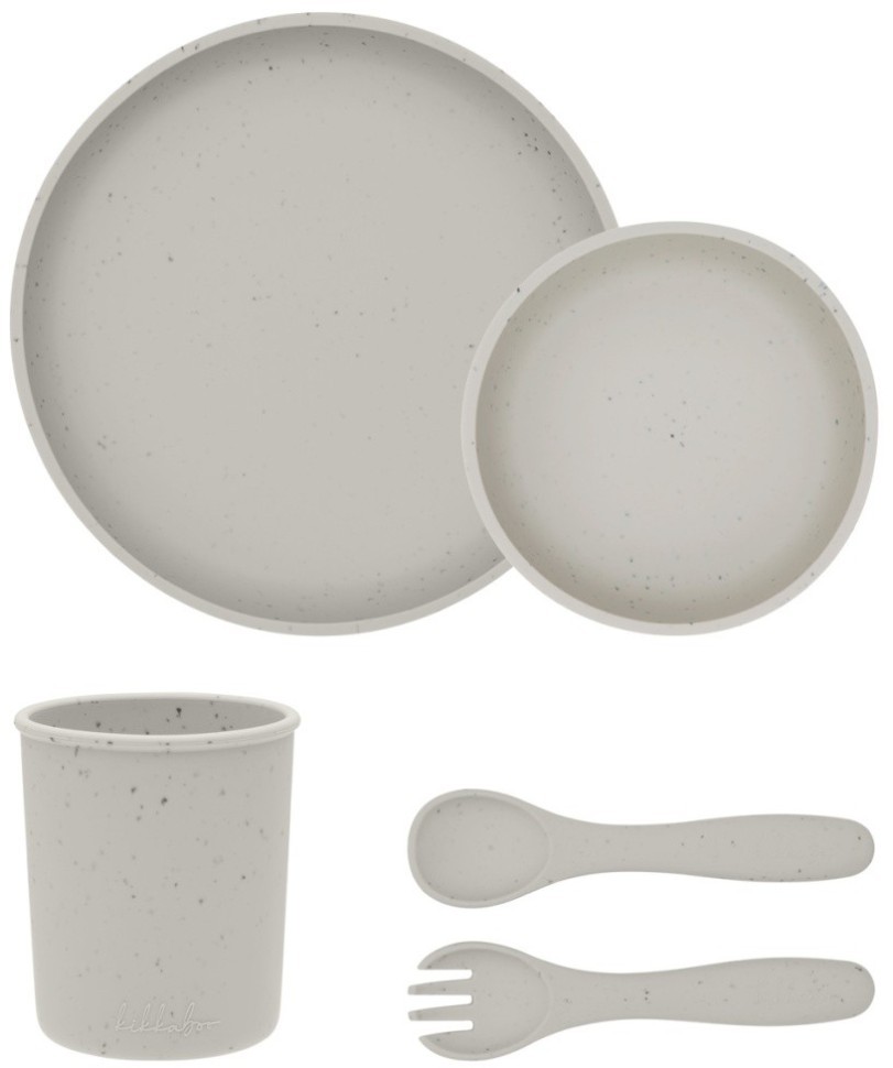 Kikka Boo set za hranjenje 5pcs, Platinum Silicone Sand в Черногории
