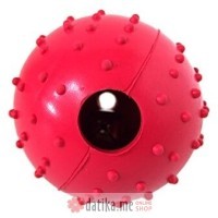 Tatrapet IGRACKA ZA PSE LOPTA SA BODLJAMA RED 6.5CM 