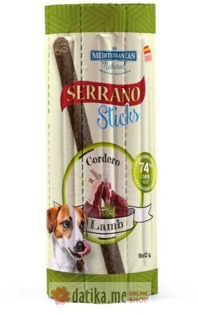 Mediterranean SERRANO STICK STAPICI SA JAGNJETINOM 16X12GR. в Черногории