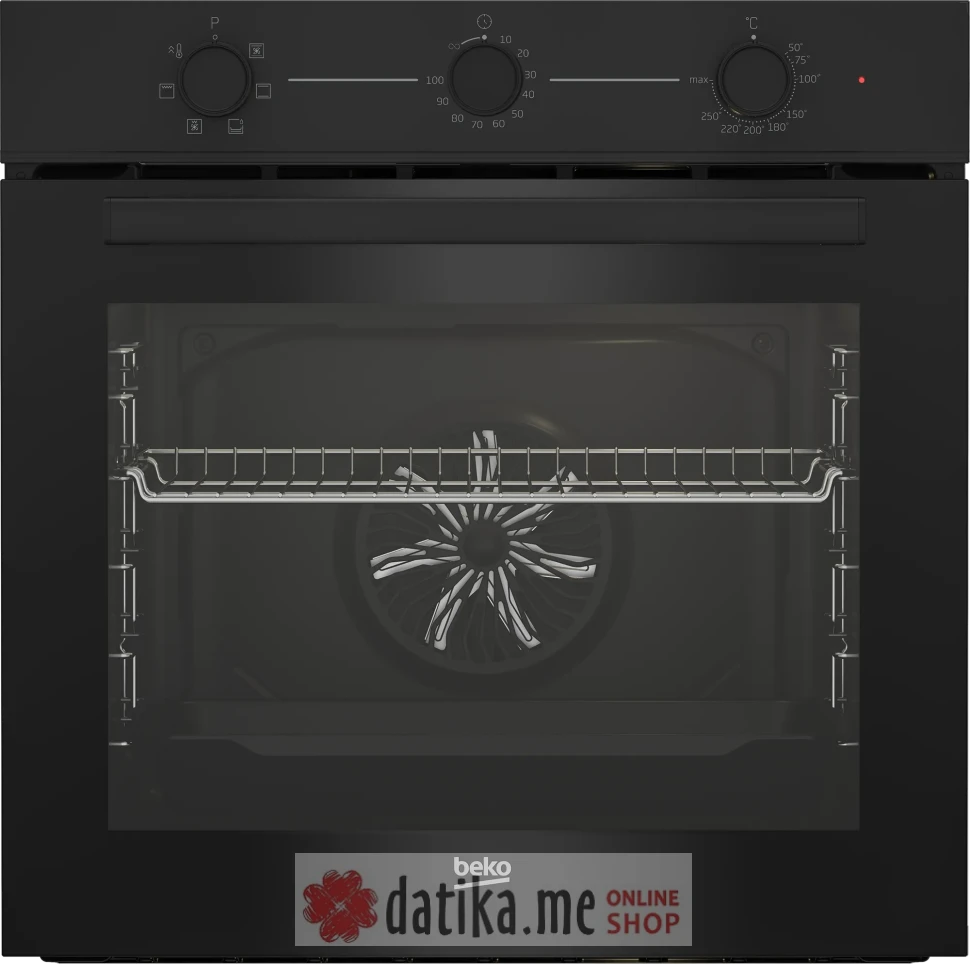 Beko BBSE11120BD Ugradni set Rerna / Staklokeramika Grejna ploča 72L/60cm