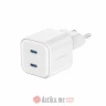 Swissten Travel Charger GaN 2x USB-C 20W PD White в Черногории