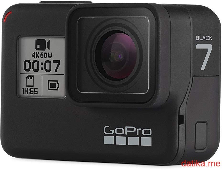 GoPro HERO7 Black, 4K60/12MP photo,HyperSmooth,LCD TS 2,8x Slo-Mo,Live Streaming,GPS,Waterproof 10m в Черногории