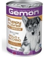 Monge Gemon All Breeds Puppy and Junior Dog Konzerva sa Piletinom I Ćuretinom 415gr
