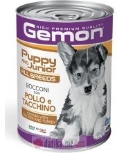 Monge Gemon All Breeds Puppy and Junior Dog Konzerva sa Piletinom I Ćuretinom 415gr