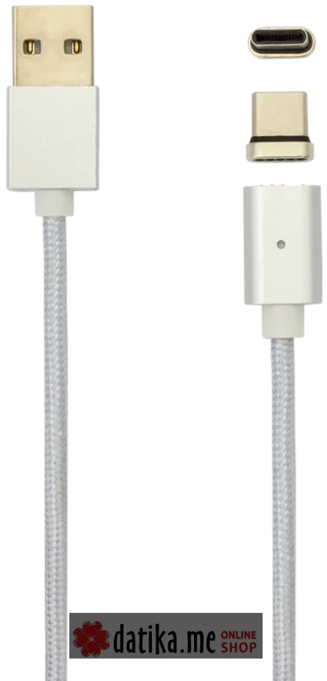 SBOX CABLE MAGNETIC USB A Male -> TYPE-C Male 1 m  в Черногории