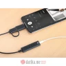 Manhattan 2-in-1 USB-C & USB-A to 3.5 mm Stereo Audio Aux Adapter Cable