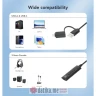 Manhattan 2-in-1 USB-C & USB-A to 3.5 mm Stereo Audio Aux Adapter Cable