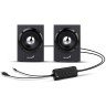 Genius SP-HF385BT wood zvucnici crno sivi 