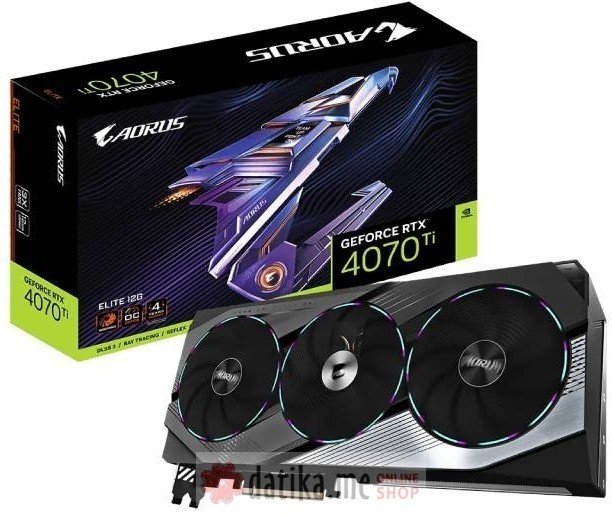 Gigabyte nVidia GeForce RTX 4070 Ti ELITE 12GB, GV-N407TAORUS E-12GD в Черногории