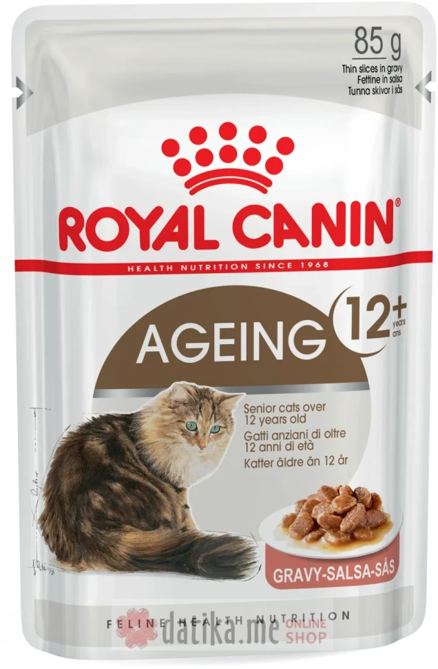 Royal Canin Ageing Cat+12 Preliv 12x85g  в Черногории