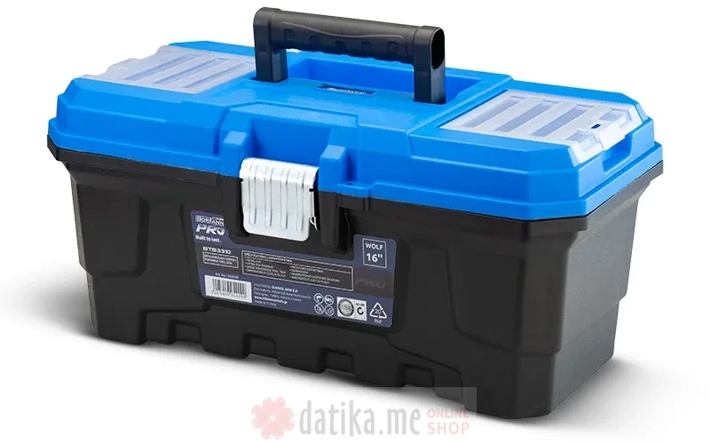 Kutija za alat PVC 415x193x223mm WOLF Bormann BTB3310 в Черногории