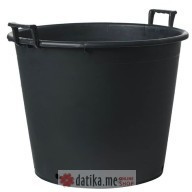 Koopman Saksija plasticna sa ručkama 60x48cm crna 90Lit в Черногории