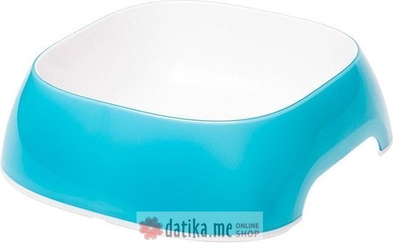 Ferplast BOWL GLAM SMALL LIGHT BLUE BOWL-posuda 