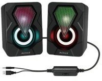 AOAS E-004 USB RGB zvucnici crni 