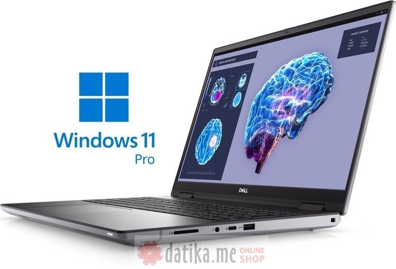 DELL Precision M7680 Intel Core i9-13950HX/32GB/1TB SSD/RTX 3500 12GB/16" FHD+/Win11Pro