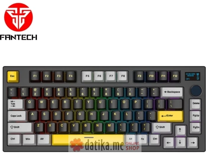 FANTECH MK910 MAX FIT 81 CRNO-SIVA