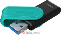 KINGSTON USB DISK DataTraveler Exodia S 128GB USB 3.2 High speed, Swivel cap, Blue