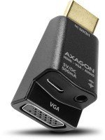 Axagon RVH-VGAM HDMI - VGA Adapter Audio Out Power In 