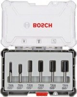 Bosch Glodala za drvo ravna prihvat 6mm u setu 6kom
