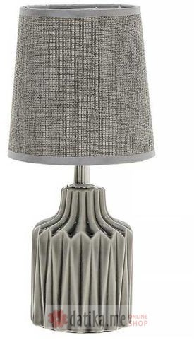 INART LAMPA CERAMIC TABLE LAMP IN GREY COLOR D12Χ29cm в Черногории