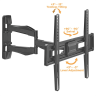 Value Solid Articulating Wall Mount TV Holder, up to 177.8cm (37" - 70") in Podgorica Montenegro