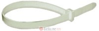 MAURER Vezice plastične bijele 4.8x450mm100/1