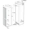 Gorenje NRKI517E41 G400 Ugradni Kombinovani frižider, 177.2 cm