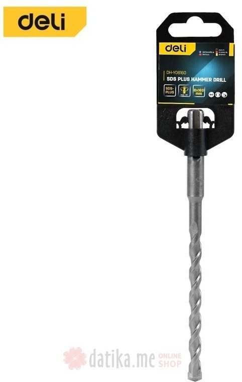 Zidarska burgija HD SDS plus DELI 8x160mm  в Черногории