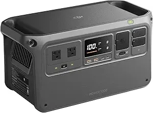 DJI Power 1000 Portable Power Station, 1024 Wh, Dual 140W USB-C Ports, AC Output 2, USB-A 2