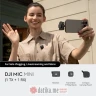 DJI Mic Mini (1 TX + 1 RX) - Ultralight Wireless Microphone System, Advanced Noise Cancelling