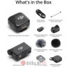 DJI Mic Mini (1 TX + 1 RX) - Ultralight Wireless Microphone System, Advanced Noise Cancelling