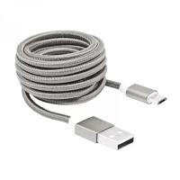 Sbox Kabl ​USB-MICRO M/M 1.5M Blister silver​