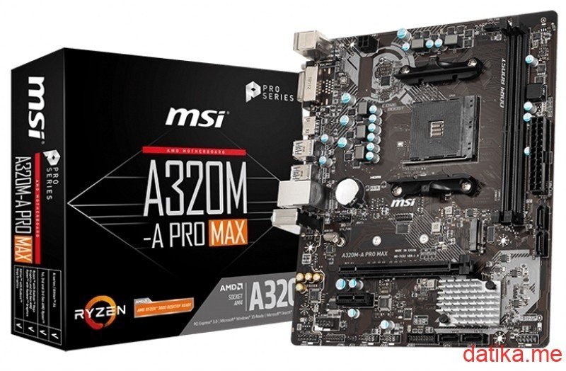 MSI A320M-A PRO MAX
