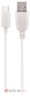 Maxlife cable USB - microUSB 3,0 m 2A white 