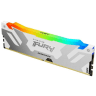 Kingston Fury Renegade RGB White DIMM DDR5 16GB 7200MT/s, KF572C38RWA-16