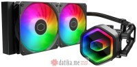 COOLER MASTER MasterLiquid 240 Core, ARGB, vodeno hlađenje crno (MLW-D24M-A18PA-R1)