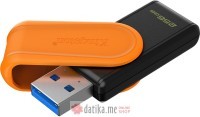 KINGSTON USB DISK DataTraveler Exodia S 256GB USB 3.2 High speed, Swivel cap, Orange