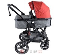 BBO Kolica Star crveno siva 2u1