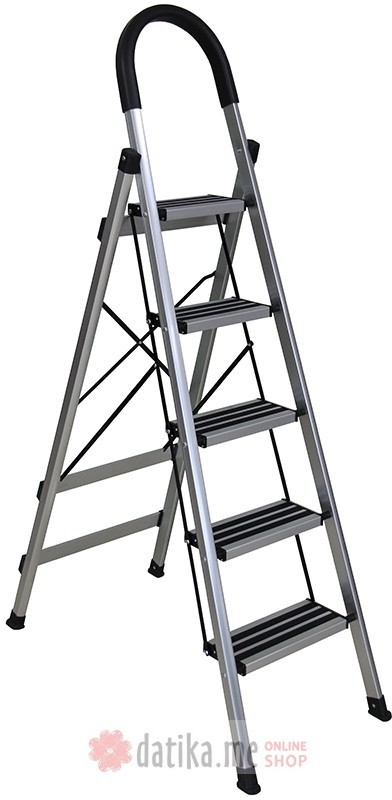 BORMANN BHL7035 Merdevine aluminijumske 4+1 stepenika 171cm 