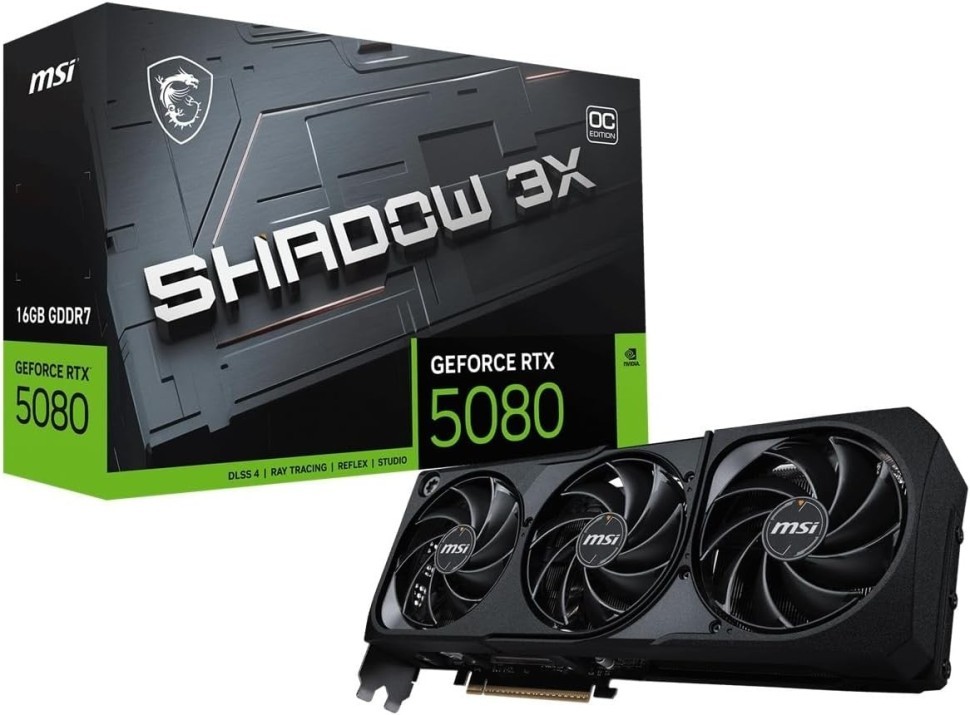MSI RTX 5080 16G SHADOW 3X OC
