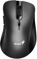 GENIUS Ergo 8100S Black USB Bežični srebrni miš