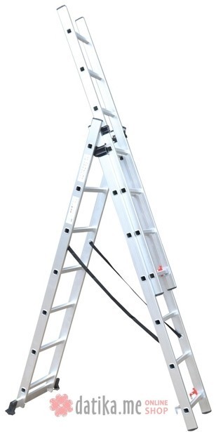 FIELDMANN FZZ 4307 Trodelne merdevine 3x7